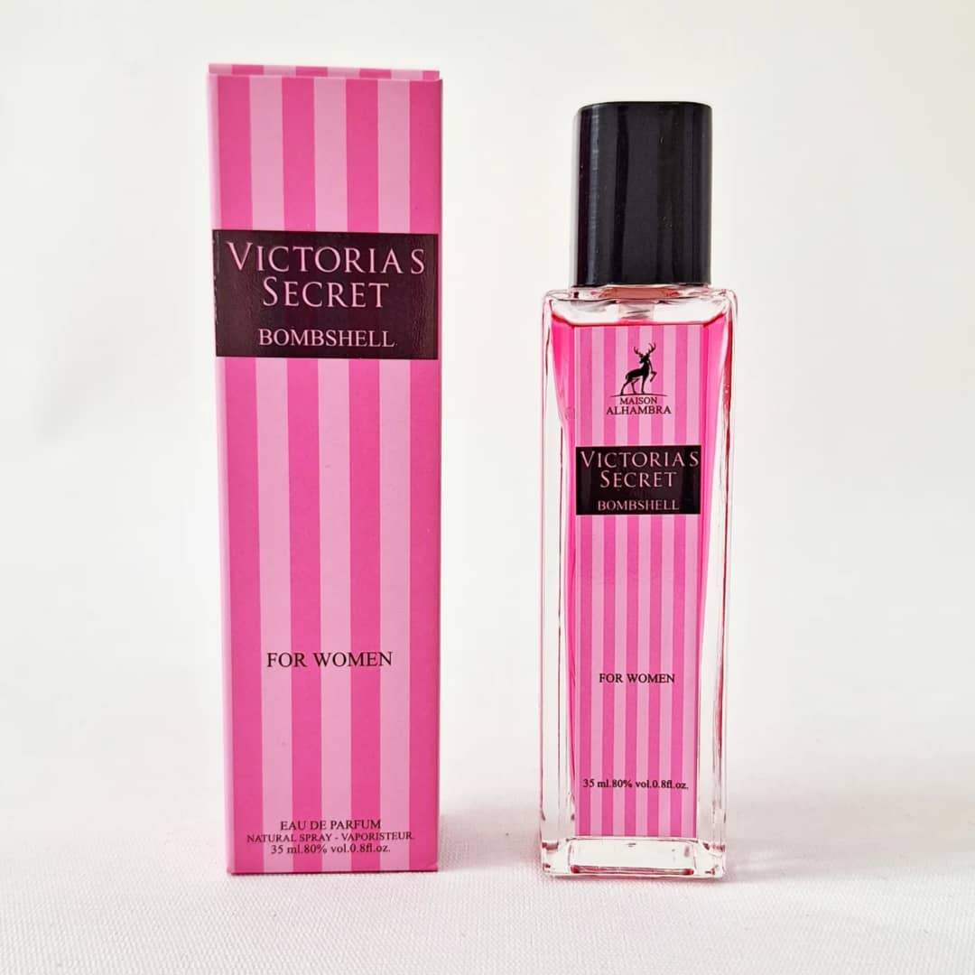 عطر ادکلن ویکتوریا سکرت بمب شل الحمبرا حجم 35 میل